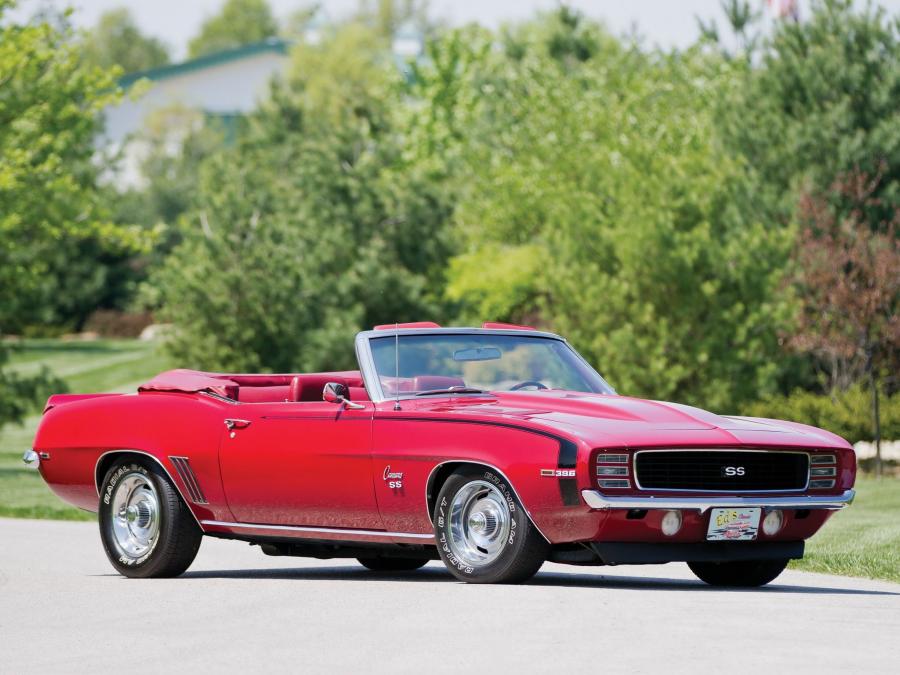  Chevrolet Camaro RS/SS 396 Convertible 1969 года  (фото 10 из 11)